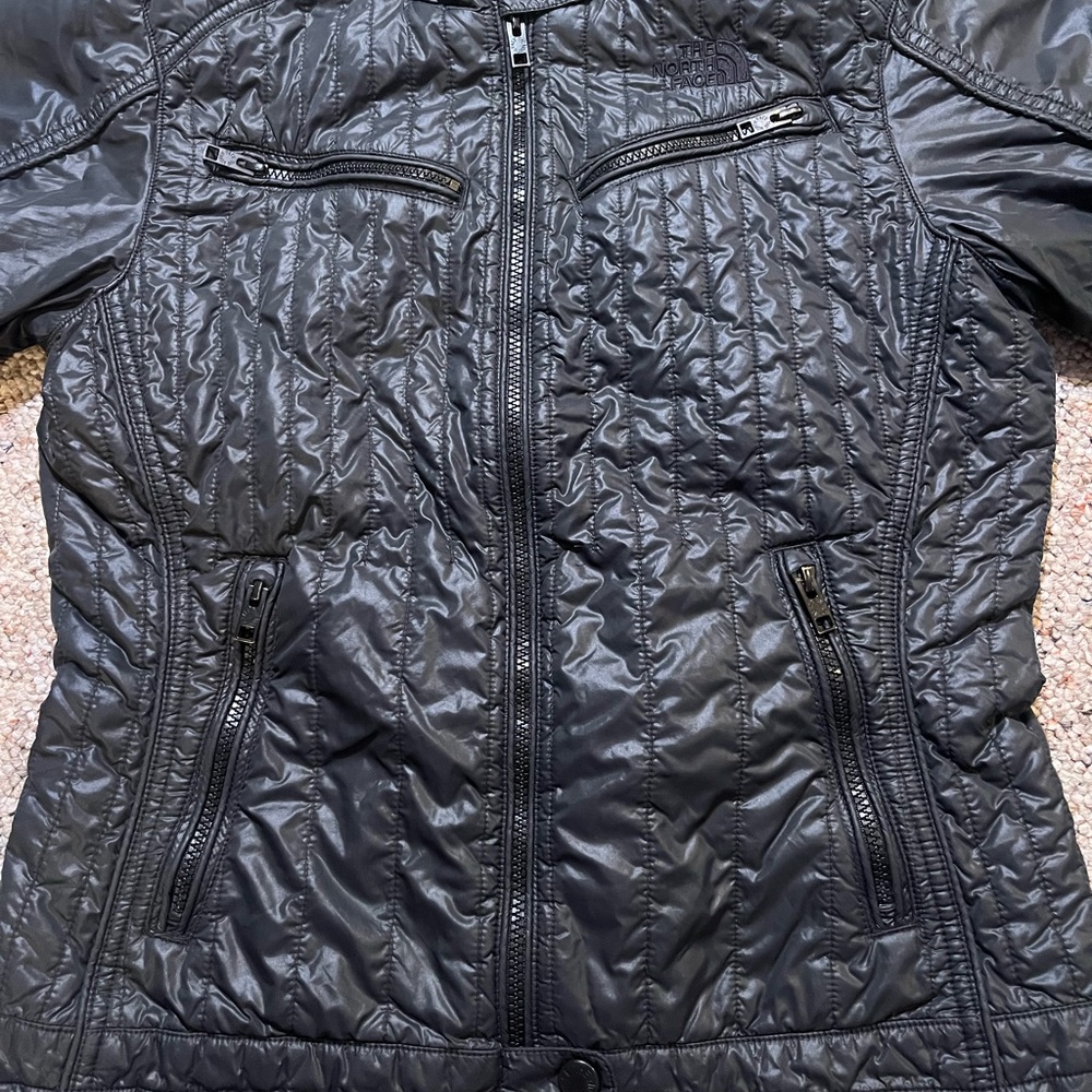 The North Face Women’s Black Midori Arel motorcycle jacket - Picture 4 of 9